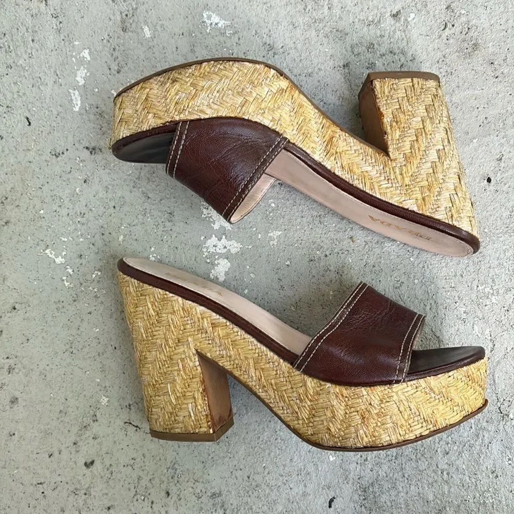 Prada  platform mules